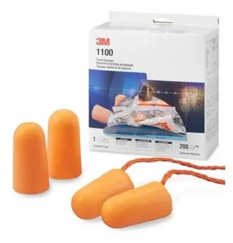 Tapones auditivos 3M 1100 con cordón